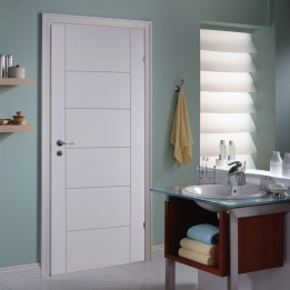 PUERTA HDF OPERA RUTEADA PREPINT. LISA DIMFER 0.75 X 2.07  40 MM