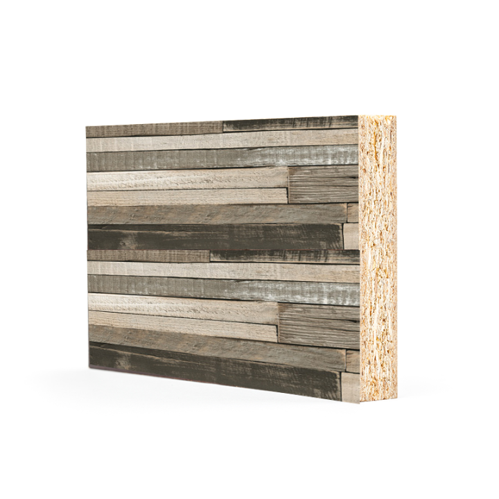 MDP ENTABLADO RUSTICO NT HISPANOS 2.14 M X 2.44 M 18 MM