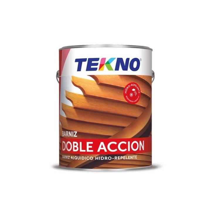 BARNIZ DOBLE ACCION TEKNO  X 1 GL