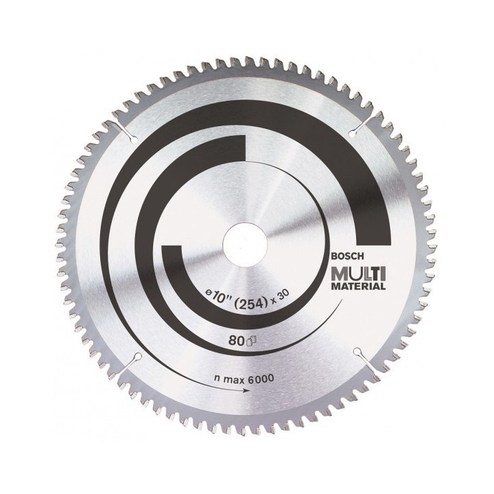 DISCO SIERRA MULTIMATERIAL  10"-80 D BOSCH 2608.642.201