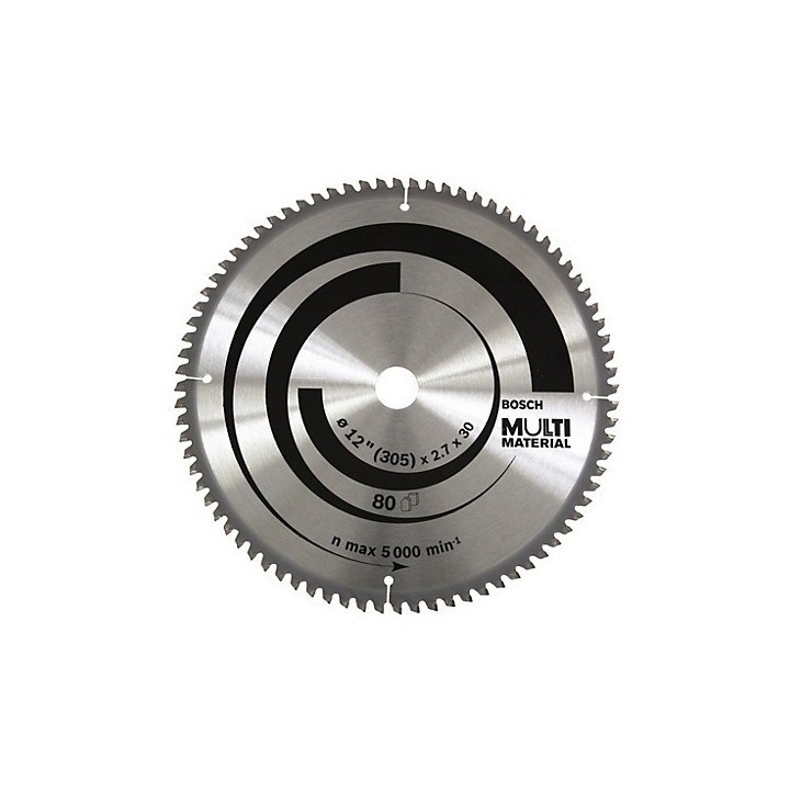 DISCO SIERRA MULTIMATERIAL  12"-80 D BOSCH 2608.642.208