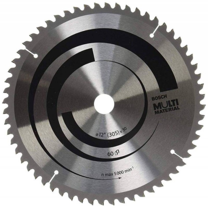 DISCO SIERRA MULTIMATERIAL  12"-60 D BOSCH 2608.640.981