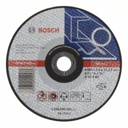 DISCO CORTE ACERO  7" (180MM) X 3 MM BOSCH 2608.600.321