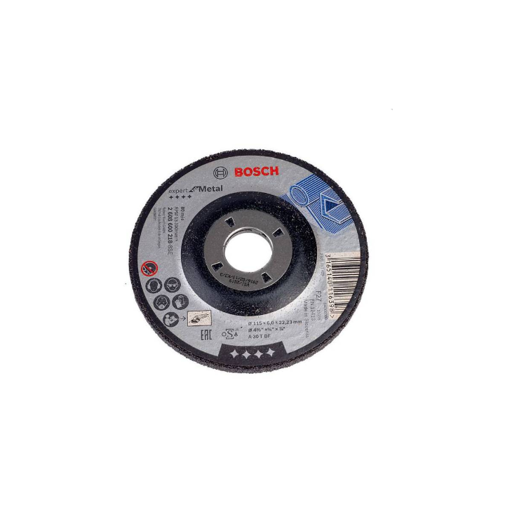 DISCO DESBASTE EXPERT 4 1/2" (115MM) X 6 MM BOSCH 2608.600.218