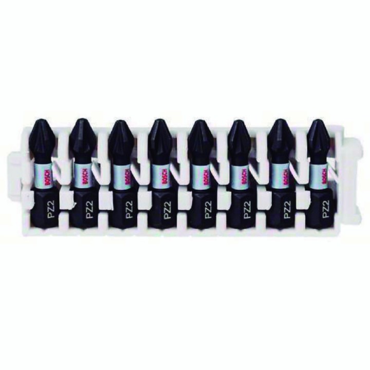 BIT POZIDRIVE   PZ-2 x 25 MM X 8 IMPACT BOSCH 2608.522.325