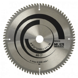 DISCO SIERRA MULTIMATERIAL 9 1/4"-80 D BOSCH 2608.642.197