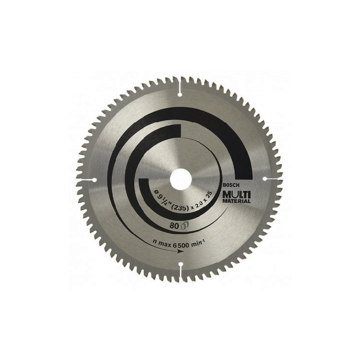 DISCO SIERRA MULTIMATERIAL 9 1/4"-80 D BOSCH 2608.642.197