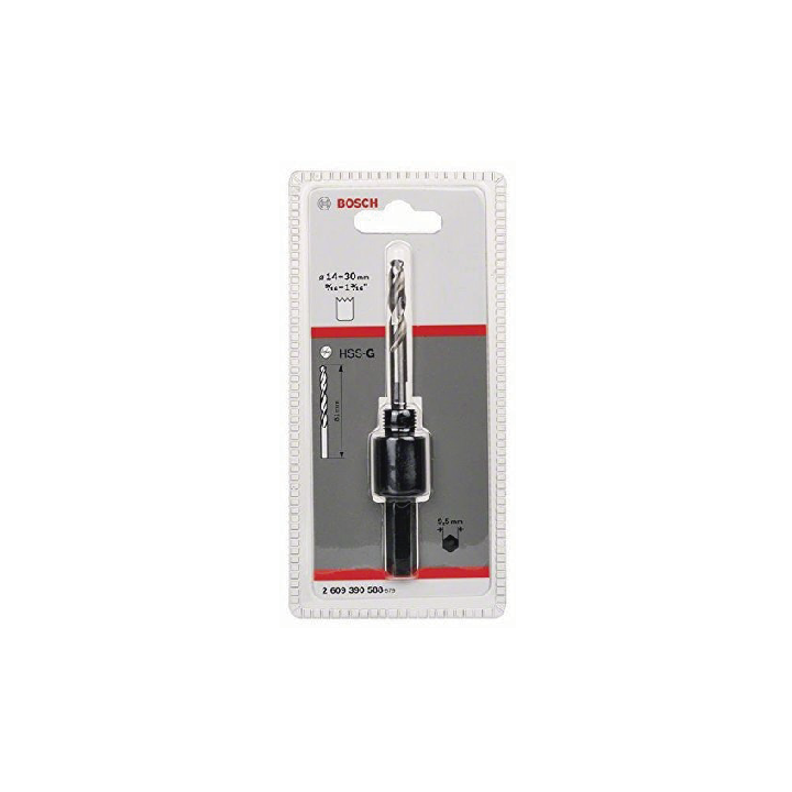 PORTA COPA HEXAGONAL 9.5MM  9 1/6"-1 3/16"(14MM-30MM) BOSCH 2609.390.588