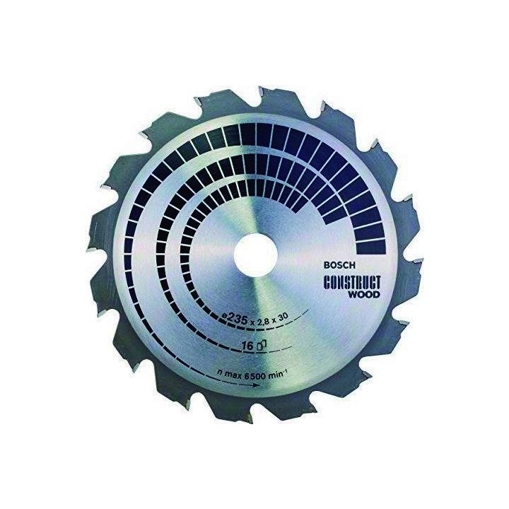 DISCO CONSTRUCT WOOD 9"1/4 X 16 D P/SIERRA CIRCULAR BOSCH  2608.640.636
