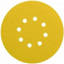 DISCO DE LIJA P/MADERA C470, 150 MM 6 AGUJEROS GR 150 BOSCH  2608.608.442
