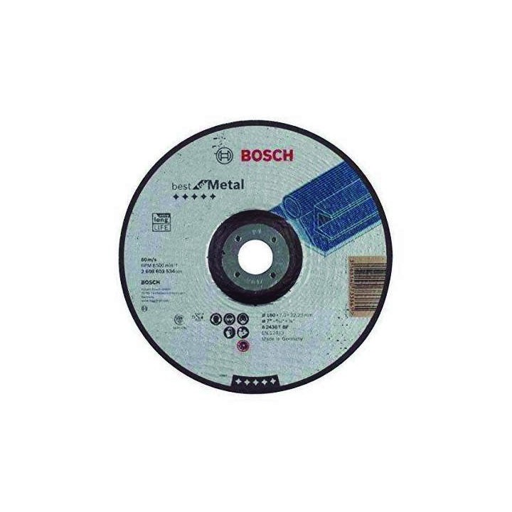 DISCO DESBASTE BEST 7" (180MM) X 6 MM BOSCH 2608.603.534