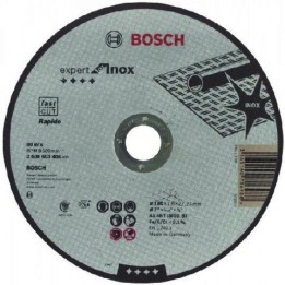 DISCO CORTE ACERO INOX EXPERT  7" (180MM) X 1.6 MM BOSCH 2608.603.406