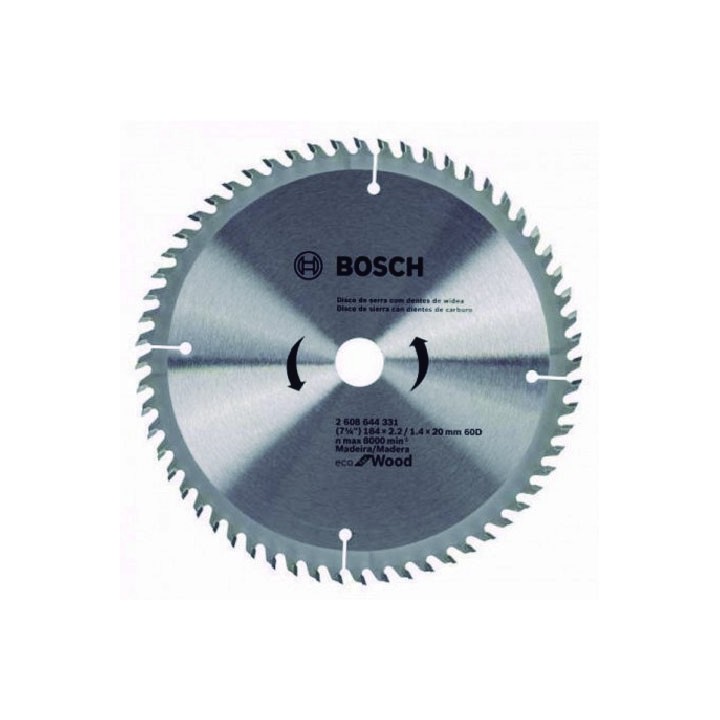 DISCO SIERRA OPTILINE  7 1/4"- 60 D BOSCH 2608.644.331