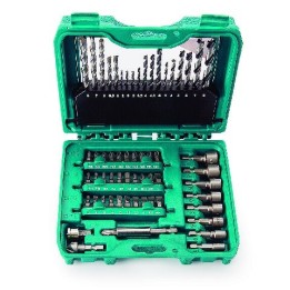 MALETA DE ACCESORIOS PARA HERRAMIENTAS ELECTRICAS DE 60PCS PRO MAKITA P-90358