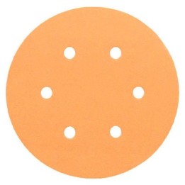 DISCOS DE LIJA P/MADERA C470, 150 MM (6 AGUJEROS) 6" GR 80 BOSCH 2608.607.835-000
