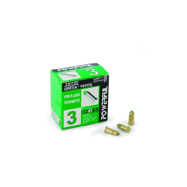 FULMINANTE VERDE CAL 0.22 STRUTEK
