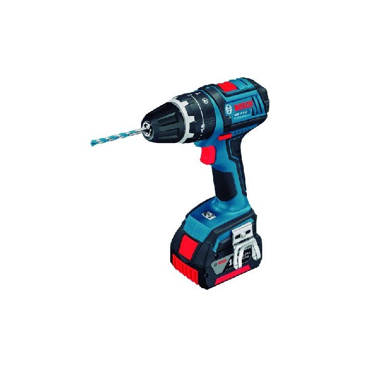 TALADRO ATORNILLADOR C/PERCUCION 1/2" GSB 18V-LI BOSCH 0601.867.1E1