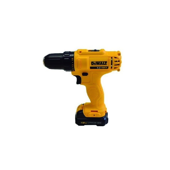 TALADRO ATORNILLADOR 3/8" 12V + 18 PUNTAS DEWALT DCD700AC2