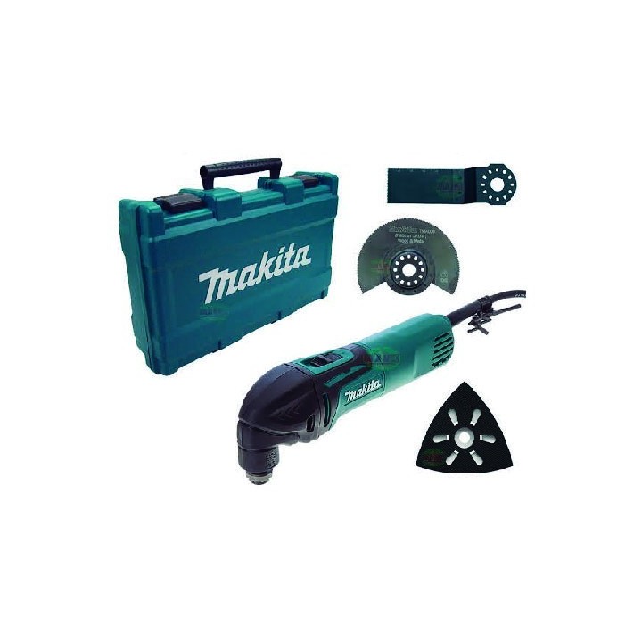 MULTIHERRAMIENTA 320 WATTS C/MP MAKITA TM3000CX1+ KIT DE ACCESORIOS