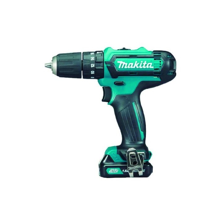 TALADRO PERCUTOR INAL. 3/8" 12V / 2 VEL. / 30-14 NM / CXT /2 BAT 2.0AH + C / 74 PZAS - HP331DWAX1