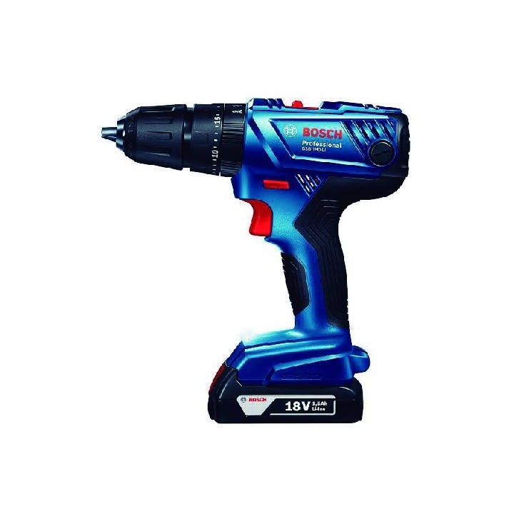 TALADRO ATORNILLADOR PERCUTOR INAL. GSB 180 LI 18V + LLAVE DE IMPACTO GDX 180 LI 18V BOSCH  0601.9G5.2E2