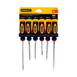 DESARMADOR JUEGO 6 PZAS STANLEY 60-060