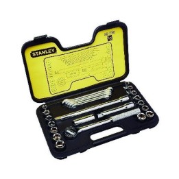 DADOS LLAVES X 25 PZAS STANLEY  86-736