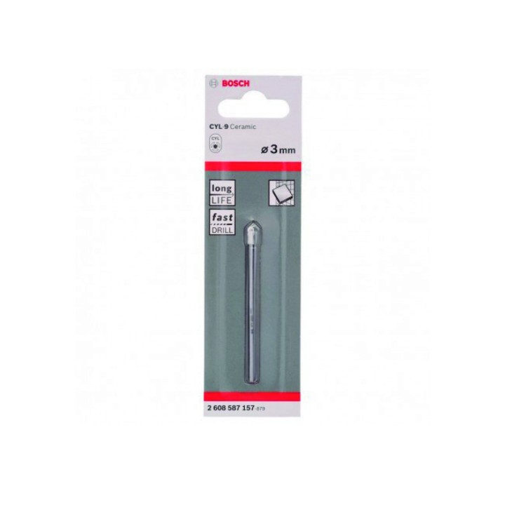 BROCA CERAMIC (VIDRIO) 3 MM BOSCH  2608.587.157