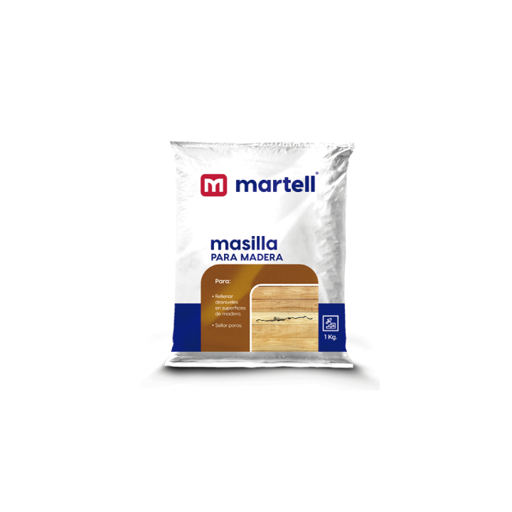 MASILLA P/MADERA MARTELL X 1 KG