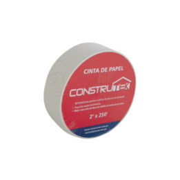 CINTA DE PAPEL P/DRYWALL CONSTRUTEK 2" X 250' (50MMX75MT)  408036