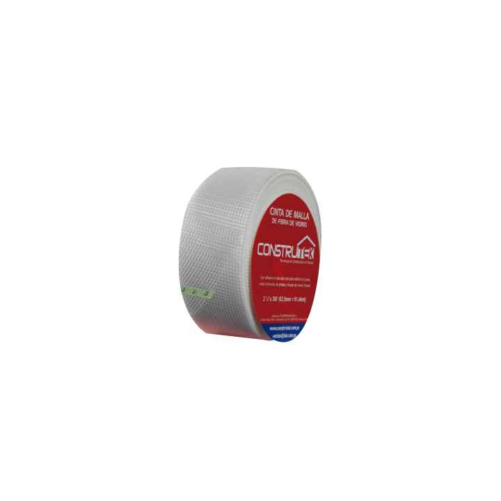 CINTA DE MALLA P/DRYWALL CONSTRUTEK 2 1/2" X 300' (63.5 MM X 91.44 MT)  408038
